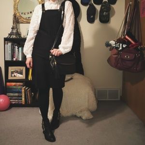 Black Overall Dress